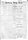 Hartlepool Northern Daily Mail Monday 15 August 1910 Page 1