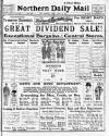 Hartlepool Northern Daily Mail Friday 12 March 1926 Page 1