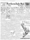 Hartlepool Northern Daily Mail Wednesday 01 September 1943 Page 1