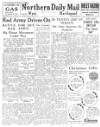 Hartlepool Northern Daily Mail Thursday 09 December 1943 Page 1