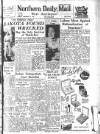 Hartlepool Northern Daily Mail Tuesday 22 November 1949 Page 1