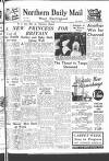 Hartlepool Northern Daily Mail Tuesday 15 August 1950 Page 1