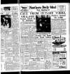 Hartlepool Northern Daily Mail Wednesday 15 February 1956 Page 1