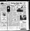 Hartlepool Northern Daily Mail Saturday 10 March 1956 Page 1