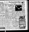 Hartlepool Northern Daily Mail Friday 11 January 1957 Page 1