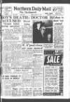 Hartlepool Northern Daily Mail Friday 23 January 1959 Page 1