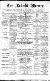Lichfield Mercury Friday 25 October 1878 Page 1