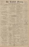 Lichfield Mercury Friday 15 January 1909 Page 1