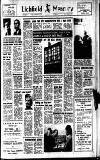 Lichfield Mercury Friday 12 February 1971 Page 1