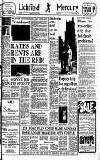 Lichfield Mercury Friday 30 July 1976 Page 1