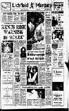 Lichfield Mercury Friday 11 September 1981 Page 1