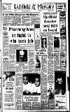 Lichfield Mercury Friday 07 May 1982 Page 1