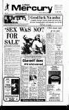 Lichfield Mercury Friday 25 October 1985 Page 1