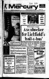 Lichfield Mercury Wednesday 24 December 1986 Page 1