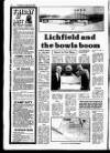 Lichfield Mercury Friday 20 March 1987 Page 10