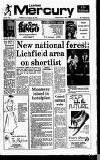 Lichfield Mercury Friday 01 December 1989 Page 1