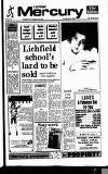 Lichfield Mercury Friday 23 March 1990 Page 1