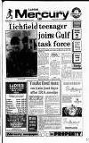 Lichfield Mercury Friday 26 October 1990 Page 1