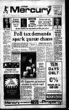 Lichfield Mercury Friday 01 November 1991 Page 1