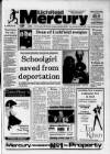 Lichfield Mercury Thursday 24 September 1992 Page 1