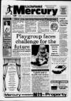 Lichfield Mercury Thursday 01 October 1992 Page 1