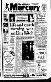 Lichfield Mercury Thursday 21 January 1993 Page 1