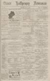 Essex Newsman Saturday 15 October 1881 Page 1