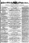 Shoreditch Observer Saturday 28 March 1857 Page 1