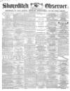 Shoreditch Observer Saturday 12 January 1867 Page 1