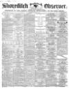 Shoreditch Observer Saturday 19 January 1867 Page 1