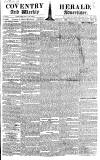 Coventry Herald Friday 11 March 1825 Page 1