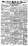 Coventry Herald Saturday 07 April 1860 Page 1
