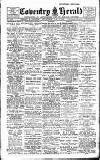 Coventry Herald Saturday 08 November 1919 Page 1