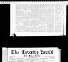 Coventry Herald Friday 15 January 1886 Page 1