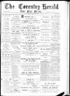 Coventry Herald Friday 22 October 1886 Page 1