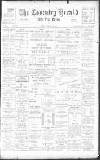 Coventry Herald Friday 28 January 1910 Page 1