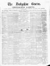 Derbyshire Courier Saturday 31 December 1853 Page 1