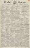 Hereford Journal Wednesday 11 March 1857 Page 1