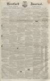 Hereford Journal Wednesday 22 April 1857 Page 1