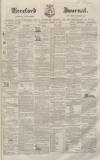 Hereford Journal Saturday 08 August 1863 Page 1