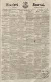 Hereford Journal Saturday 19 September 1863 Page 1