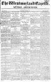 Westmorland Gazette Saturday 22 August 1818 Page 1