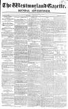 Westmorland Gazette Saturday 14 November 1818 Page 1
