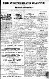 Westmorland Gazette Saturday 08 January 1820 Page 1