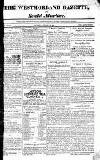 Westmorland Gazette Saturday 29 January 1820 Page 1
