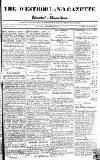 Westmorland Gazette Saturday 30 September 1820 Page 1