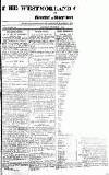 Westmorland Gazette Saturday 04 November 1820 Page 1