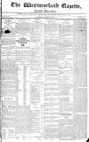 Westmorland Gazette Saturday 18 October 1823 Page 1