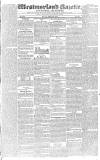 Westmorland Gazette Saturday 22 January 1831 Page 1