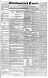Westmorland Gazette Saturday 22 October 1831 Page 1